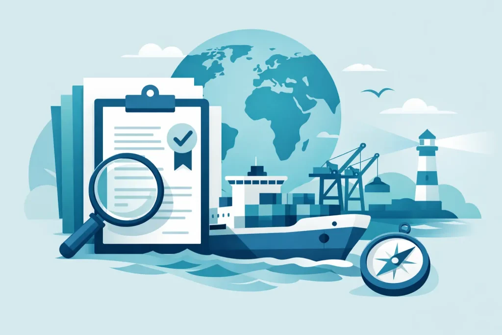 Traducción de documentos marítimos certificados