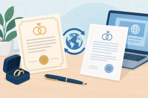Cómo traducir certificado de matrimonio sin errores