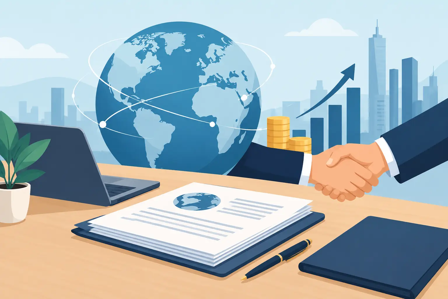 Documentos corporativos para inversión extranjera
