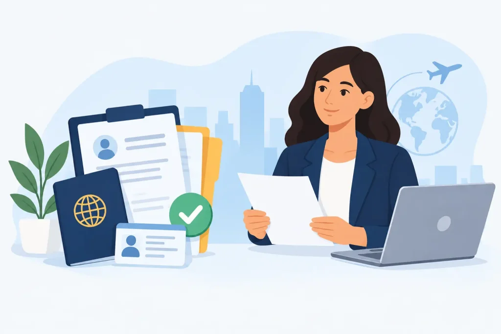 Documentos requeridos para permiso de trabajo